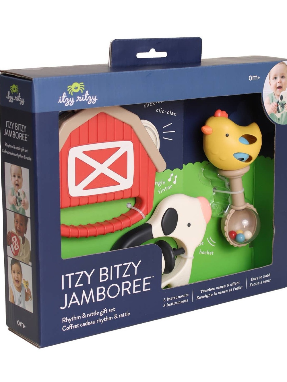 Itzy Ritzy Jamboree Rhythm & Rattle Gift Set
